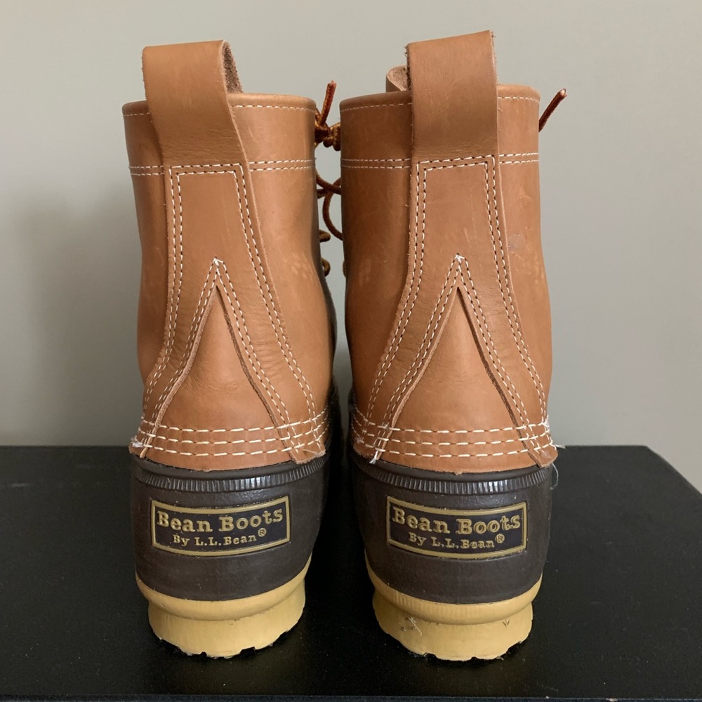 L.L. Bean Bean boots duck boots 8 inch tall outdoor rain size 9 EUC - Picture 2 of 11